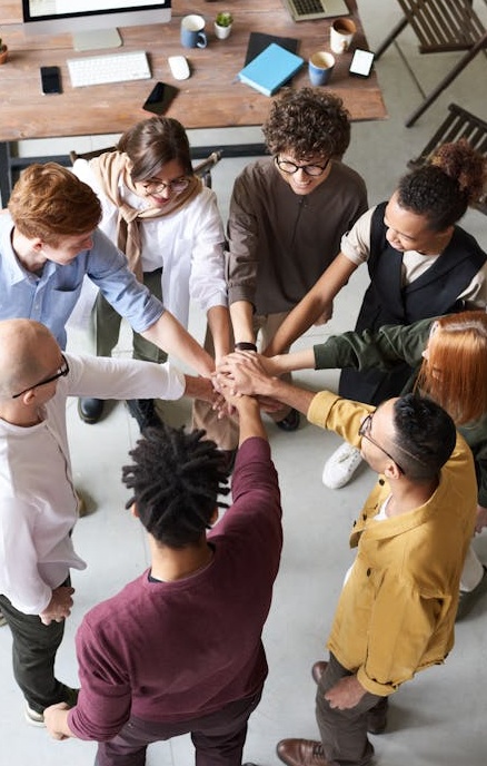 团队通过社交媒体建立品牌信誉