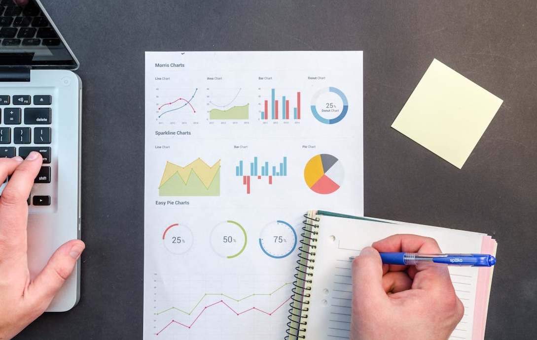 一张显示数据增长的图表，代表通过刷IG视频点赞带来的账户增长