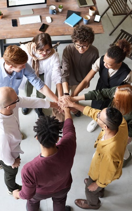 营销专家正在电脑上仔细甄选可靠的脸书推广服务