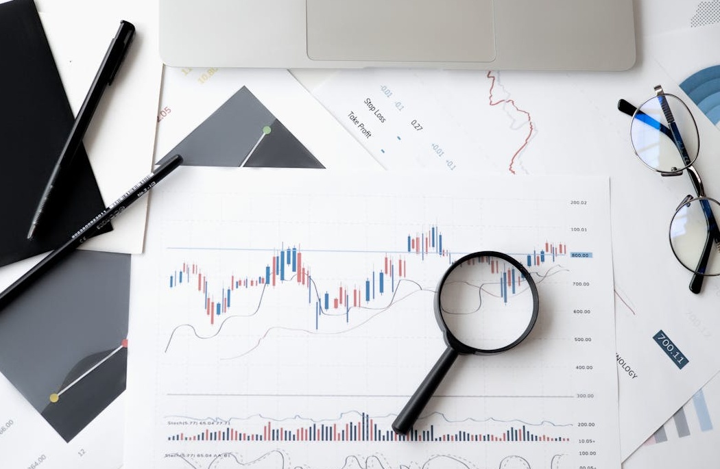 一个展示数据增长的图表，象征TikTok点赞数的快速提升