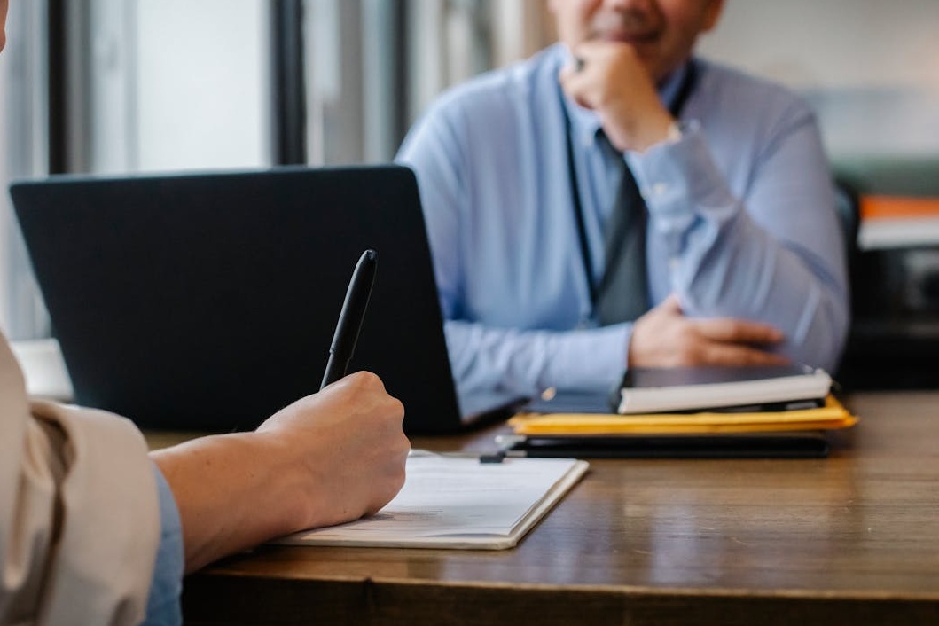 Digital illustration of a global network connecting people