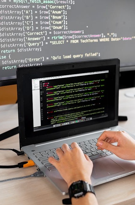 一个人在笔记本电脑上规划YouTube频道的增长策略和数据图表