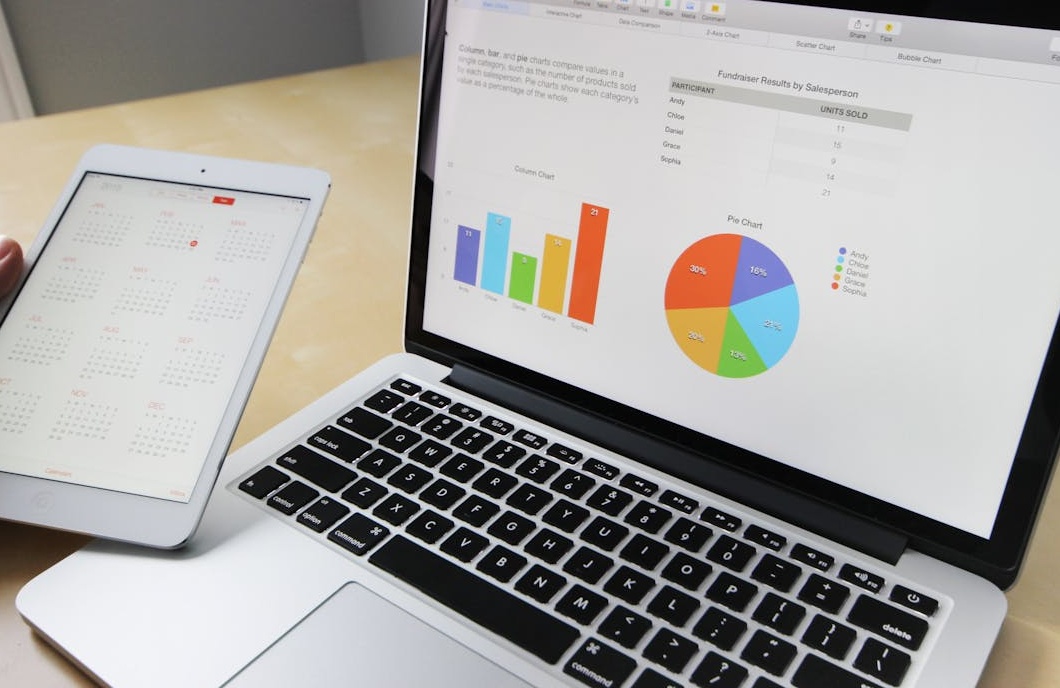 数据图表和分析界面，展示社交媒体帖子的点赞和互动增长