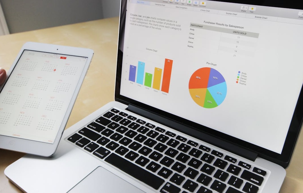 描绘商业成功和信誉的抽象视觉图