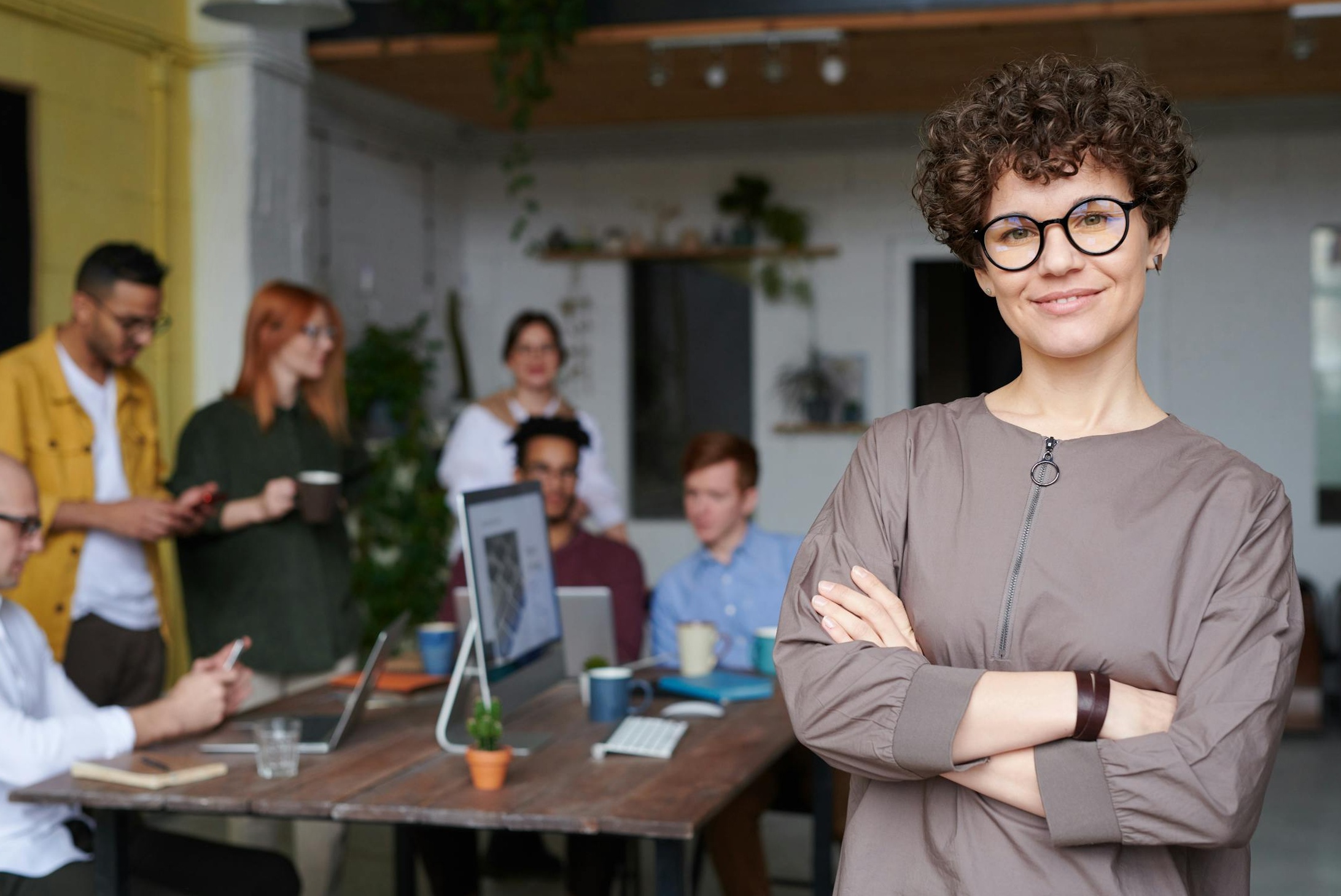 显示未来科技概念的全息界面