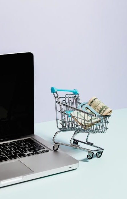 显示社交媒体互动图标的数字背景图