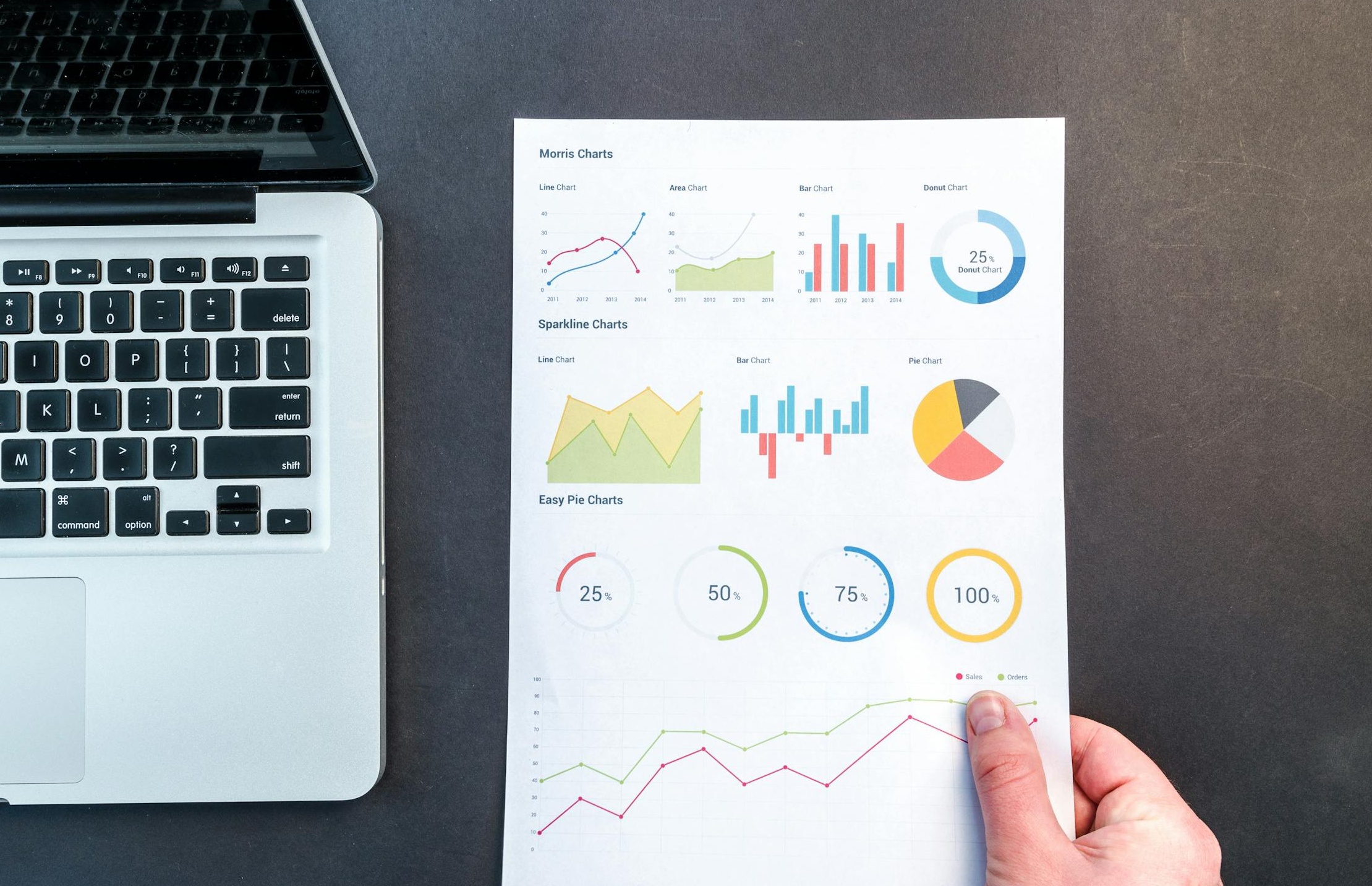 显示直播观众数量和参与度稳健增长的商业图表